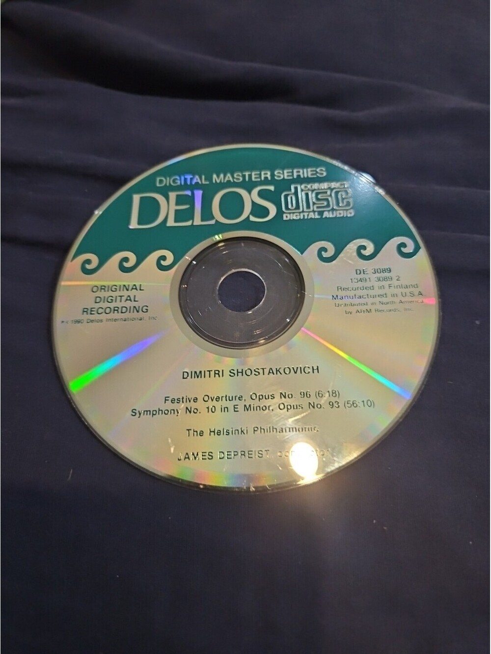 Dmitri Shostakovich (CD) Disc Only